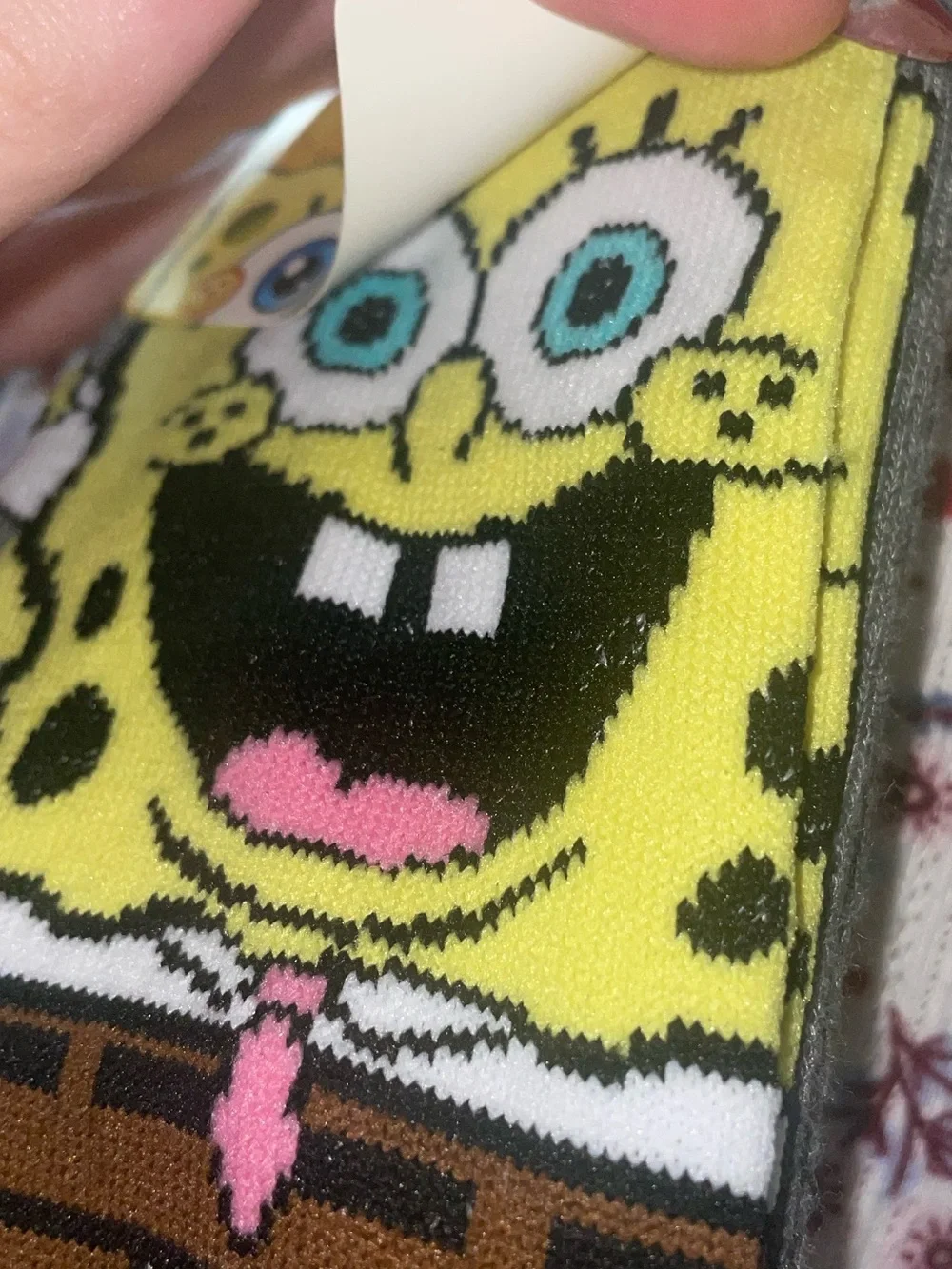 SpongeBob Squarepants Socks Yellow Pink Blue Character Kids